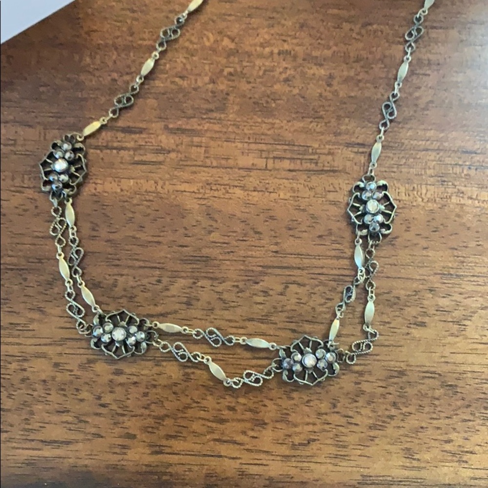 Anne Koplin French Swarovski Choker